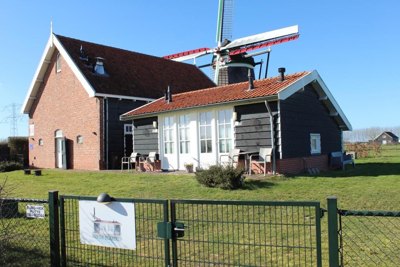 Bij Molen De Blazekop, Rustig En Landelijk Ovezande Eksteriør bilde